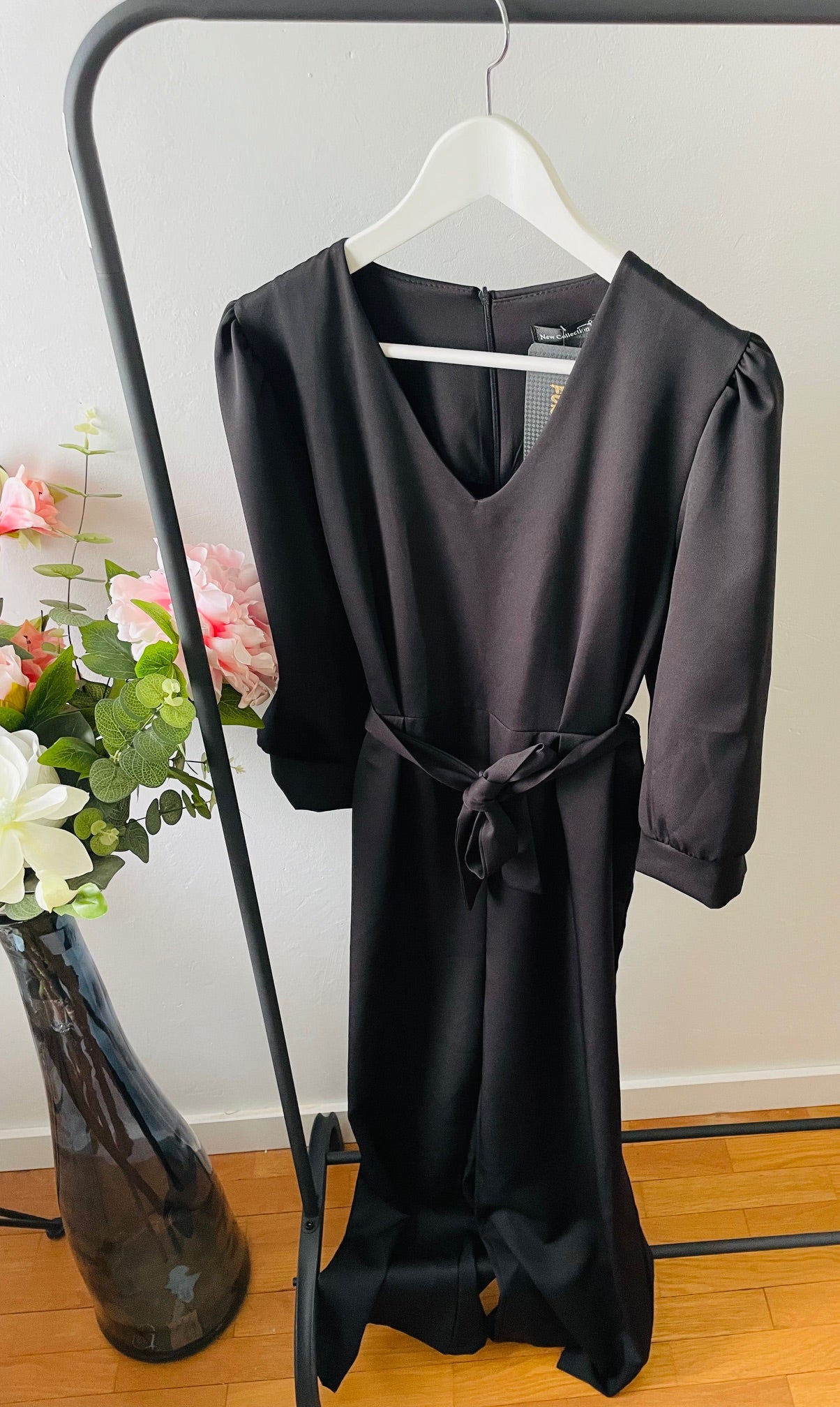 combinaison femme noir chic
