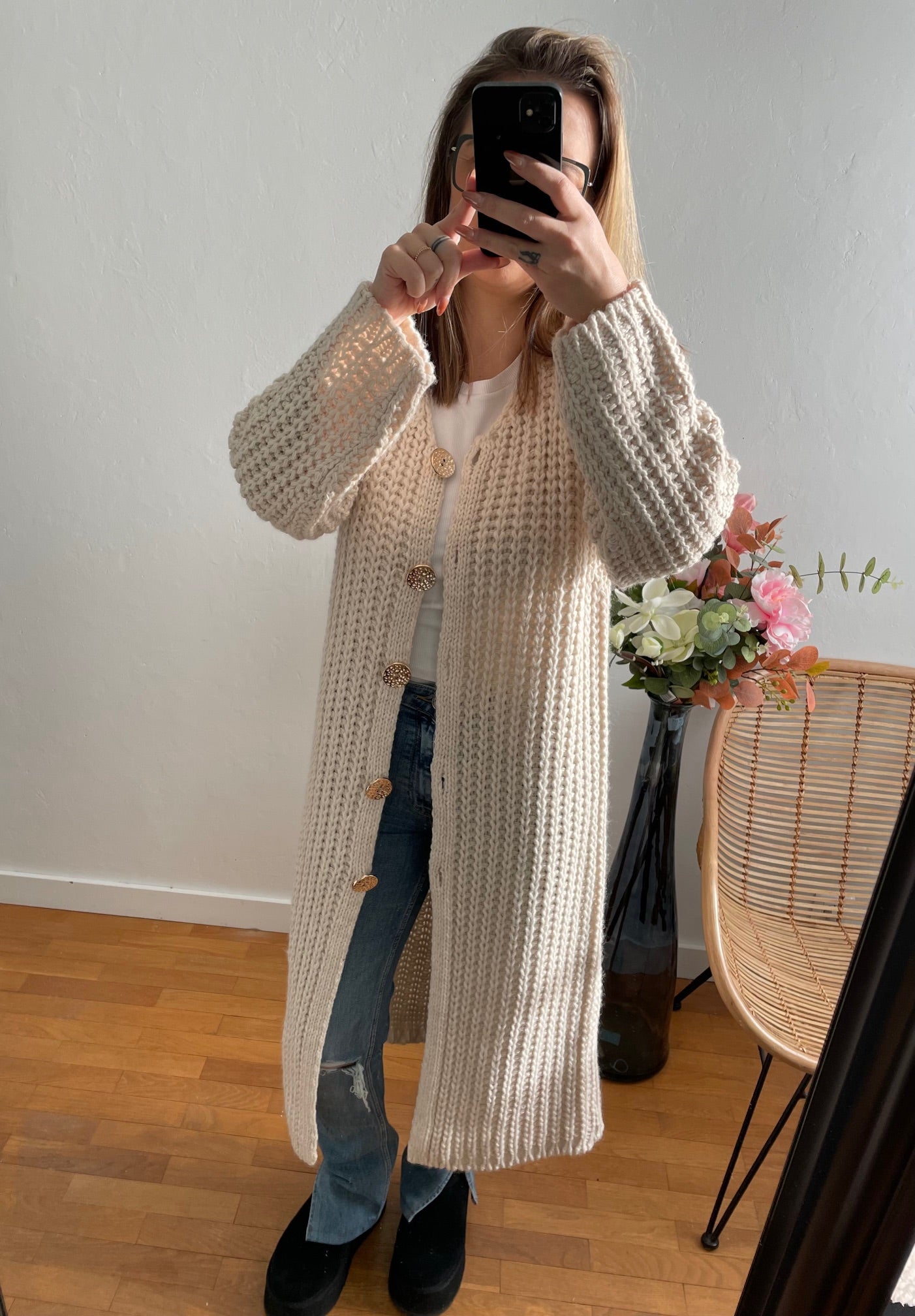 gilet long 